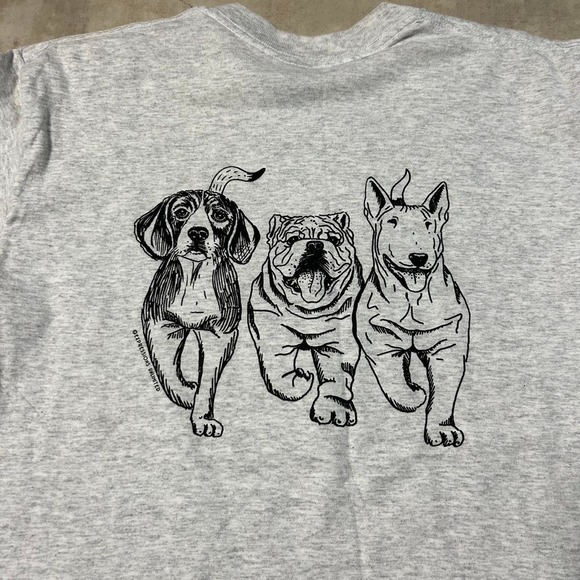 vintage dog butt graphic tee - Picture 7 of 7